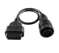 Accessori Auto Cavo Diagnostico Adattatore Connettore OBD2 Da 14Pin A 16Pin