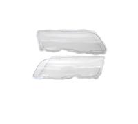 Accessori Auto Coperchio Faro Shell Per BMW Serie 3 E46 Base Berlina 1998-2001 Coppia Auto Faro Copertura Paralume Luminoso Borsette Testa Lampada Lente Coperture(Pair)
