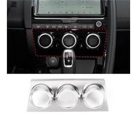 Accessori Auto Copertura Pannello Controllo Aria Condizionata Telaio Navigazione Console Centrale Per Jaguar Per E-PACE 2018-2020 Decorazione Di Interni Auto(Style B)