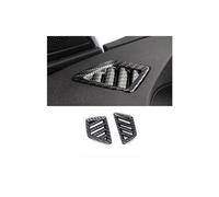 Accessori Auto Cruscotto Aria Condizionata Vent Presa Di Copertura Per Peugeot 3008 5008 GT 2017-2023 Per Hybrid Copertura Cruscotto (Color : Carbon Fibre)
