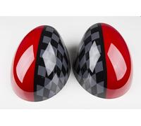 Accessori auto Decorazione Cap Cover Plastica per Mini Cooper R Series 2006-2014 (JCW, Specchietto retrovisore laterale con pieghevole non elettrico)