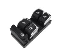 Accessori auto/Fit for AUDI A4 S4 B8 Allroad Q5 A5 Interruttore di controllo alzacristallo elettrico Pulsante regolatore sollevatore di vetro 8KD959851 8KD959855(Set 1 with Chrome)