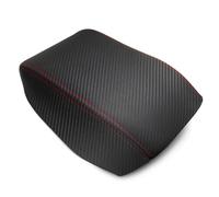 Accessori Auto Interni Bracciolo Centrale Box Cover Stile Carbonio Micro Pelle Decorativa Per Golf 6 MK6 2010-2013 Consolle(Red line)