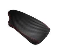 Accessori Auto Interni Bracciolo Centrale Copri Box Decorazione In Pelle Stile Carbonio Per Serie 3 F30 2013-2018 Consolle(LHD red line)
