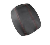 Accessori Auto Interni Center Console Coperchio Bracciolo Box Cover Decorazione In Pelle Microfibra Per Kuga Escape 2016-2018 Consolle(B Black-red line5)