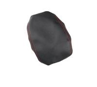 Accessori Auto Interni Center Console Coperchio Bracciolo Box Cover Decorazione In Pelle Microfibra Per Peugeot 308 2012-2016 Consolle(A Black-red line)