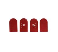 Accessori Auto Interno Accessorio Per Auto Rivestimento Pulsante Di Riscaldamento Sedile Per Benz GLC X253 GLS GLE W167 GLB X247 ABCE Class W177 W247 W205 W213(Rosso)
