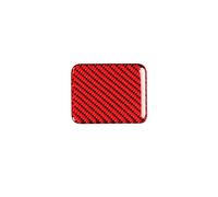 Accessori Auto Interno Adesivi Per Auto In Fibra Di Carbonio Per Pulsanti Di Riscaldamento Del Sedile Per Subaru Per BRZ Per Toyota 86 2013-2019(A Red)