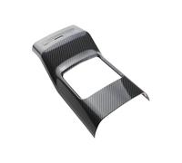 Accessori Auto Interno Copertura Protettiva Per Presa D'aria Posteriore In Fibra Carbonio ABS Adesivo Per CA Per MG 4 2022 2023 2024 Adesivi decorativa