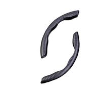 Accessori Auto Interno Coprivolante Per Auto Da 15 Pollici Accessori Per Volante Universale Antiscivolo E Resistenti Al Sudore 38 Cm Custodia Volante Cover Pelle(Black)