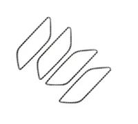 Accessori Auto Interno Per A3 8V S3, Leva Cambio Aria Condizionata, Pannello CD Bracciolo, Porta, Rivestimento Fibra Carbonio Adesivi Per Interni Auto(K)