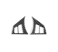 Accessori Auto Interno Per BMW Serie 5 E60 2004-2007 Adesivi Decorativi Per Telaio Del Volante In Fibra Di Carbonio Per Interni Auto