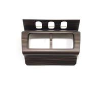 Accessori Auto Interno Per BYD Per Song L 2024 2025 ABS Per Auto Interni Presa D'aria Anteriore Aria Condizionata Regola Cornice Bocchetta Ventilazione(Wood Grain)