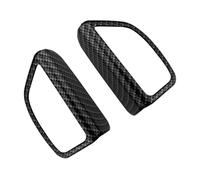 Accessori Auto Interno Per Ford Per Focus 3 MK3 2015-2018 Auto A Pilastro Audio Altoparlante Copertura Trim Decorazione Adesivi Accessori 2 Pz Interni Auto(ABS Carbon Black)