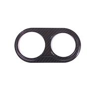 Accessori Auto Interno Per Maserati Per Levante Accessori Auto ABS Fibra Di Carbonio Stile Cromato Interruttore Fari Telaio Copertura Trim Adesivo Auto Interno(Carbon fiber)