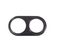 Accessori Auto Interno Per Maserati Per Levante, Accessori Auto Cornice Copertura Dell'interruttore Faro In Fibra Carbonio Cromata In ABS(Carbon fiber)