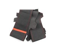 Accessori Auto Interno Per Per F45 F46 Per X1 F48 Per X2 F39 2018 2019 Coprivolante Per Auto Cucito A Mano Rivestimento Protettivo Interno Custodia Volante Cover Pelle(Red line-Red)
