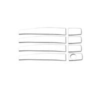 Accessori Auto Interno Rivestimento In Acciaio Inossidabile Per Maniglia Della Portiera Dell'auto Per Chevy Per Cruze 2009-2013 Per Trax Per Malibu Decorazione(Argento)