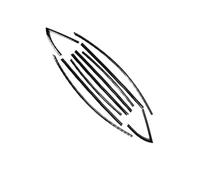 Accessori Auto Modanatura Esterna Per Finestrini Battitacco Rivestimento Laterale Per Tesla Per Model 3 2017-2023 HRQCTIM(Glossy black)