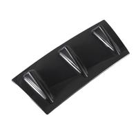 Accessori Auto Neri Lucidi Protezione Per Ala Diffusore Spoiler Paraurti Posteriore Inferiore Per Peugeot 206 207(Black 3Fin)