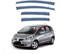 Accessori auto per Honda FIT/JAZZ Hatchback GE 2008-2013: deflettori laterali e tendine antipioggia. Ottimizzano l'aerazione in caso di maltempo, upgrade comfort di guida.
