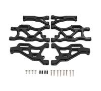 Accessori auto RC Compatibile Con ARRMA 1/7 Per Limitless 6S Per Typhon 1/8 RC Parti Di Aggiornamento Per Auto Accessori Set Di Bracci Di Sospensione Anteriori E Posteriori In Metallo(Black)