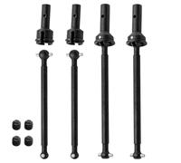 Accessori auto RC Compatibile Con Arrma 6S Per BLX Per TYPHON 1/7 1/8 Rc Accessori Per Auto Di Aggiornamento Parti Giunti CVD Anteriori Posteriori In Acciaio Ad Per Alto Tenore Di Carbonio(Black)