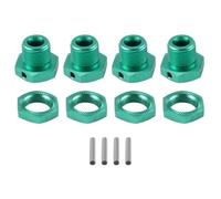 Accessori auto RC Compatibile Con Arrma Per Typhon Per Rock V3 1/8 RC Car Upgrade Parts Accessories Kit Adattatore Per Mozzo Esagonale Ruota In Metallo Da 17 Mm Con Dado