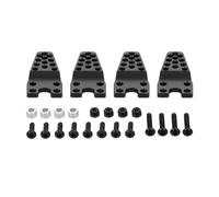 Accessori auto RC Compatibile Con Axial Per SCX10 1/10 RC Crawler Car Upgrade Parts 4 Pezzi Ammortizzatore In Alluminio Torre Di Sollevamento Inferiore Supporto Di Regolazione