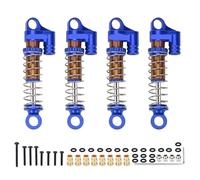 Accessori auto RC Compatibile Con FMS Per EAZYRC Per Hobby Per FCX24 1 1 8 Rc Crawler 4 Pezzi In Lega Di Alluminio Ammortizzatore Anteriore/posteriore Ammortizzatore Riempito Di Olio