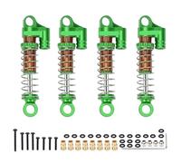 Accessori auto RC Compatibile Con FMS Per EAZYRC Per Hobby Per FCX24 1 1 8 Rc Crawler 4 Pezzi In Lega Di Alluminio Ammortizzatore Anteriore/posteriore Ammortizzatore Riempito Di Olio