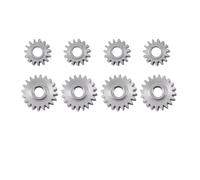 Accessori auto RC Compatibile Con FMS Per FCX24 1/24 RC Crawler Car Parti Di Aggiornamento 8 Pezzi Overdrive Portale In Acciaio Asse Gear Set 20T 15T