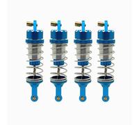 Accessori auto RC Compatibile Con MJX 1/7 7303 7304 RC Auto Parti Di Aggiornamento Accessori Ammortizzatori Anteriori E Posteriori In Metallo Con Pressione Dell'olio Del Polmone Dell'aria(Blue)