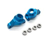 Accessori Auto RC Compatibile con Tamiya DT04 58741 1/10 RC Auto Aggiornamento Modifica Parti di Ricambio Accessori Sedile della Ruota Posteriore in Metallo(Blue)