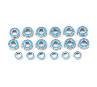 Accessori Auto RC Compatibile con Tamiya M-05 M-06 M05 M06 RC Dancing Rider Aggiornamenti Parti Accessori Kit Cuscinetti A Sfera Sigillati in Gomma da 18 Pezzi