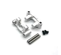 Accessori Auto RC Compatibile con Tamiya per Hornet 58742 DT02 DT03 1/10 RC Auto Aggiornamento Parti di Modifica Accessori Metallo C per Componenti del Sedile(Silver)
