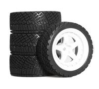 Accessori Auto RC Compatibile con Tamiya per TT01 per TT02 XV01 XV02 TA06 per HPI per HSP 1/10 RC Car Upgrade Accessori Parti 4 Pezzi Pneumatici da 68 Mm