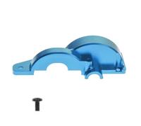 Accessori Auto RC Compatibile con Tamiya per TT02 1/10 RC Auto Aggiornamento Parti di Modifica Accessori Copertura Ingranaggio Motore in Metallo(Blue)