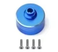 Accessori Auto RC Compatibile con Tamiya per TT02 1/10 RC Auto Aggiornamento Parti di Modifica Accessori Custodia Differenziale con Kit di Viti(Blue)