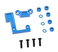 Accessori Auto RC Compatibile con Tamiya per TT02 TT02D per TT02B TT02S 1/10 RC Car Parts Supporto per Cuscinetto Albero Principale in Metallo Supporto per Ingranaggi TATT-074(Blue)