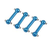 Accessori Auto RC Compatibile con Tamiya per TT02 TT02D TT02S 1/10 Rc Car Upgrade Parts Accessories 1 Set Albero di Trasmissione Dog Bone(Blue)