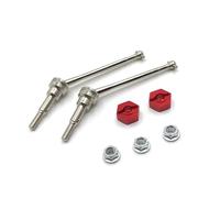 Accessori auto RC Compatibile Con Wltoys 1/12 12423 12427 12428 Telecomando Per Auto In Metallo Aggiornamento Accoppiatore Albero Di Trasmissione Anteriore
