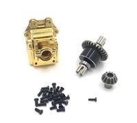 Accessori Auto RC Compatibile Con WLtoys 1/14 144001 1/12 124016 124018 124019 124017 RC Car Upgrade Parts Copertura Del Cambio In Metallo + Differenziale