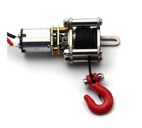 Accessori auto RC Compatibile Con WPL C14 C24 Per MN D90 Per MN99S Per JJRC LDP06 1/12 1/16 RC Parti Di Aggiornamento Per Auto Verricello Automatico In Metallo Con Cavo Di Controllo 3CH