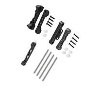 Accessori auto RC Per Arrma 1/7 Per Felony Per Infraction 1/8 Per Kraton Per Outcast Per Typhon 6s Braccio Sospensione Anteriore Posteriore Metallo Codice Pin Parti Aggiornamento Auto RC(Black)