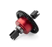 Accessori Auto Rc Per Arrma 1/8 Karton Per Typhon Per Outcast Per Mojave F1 1/7 M1 50T Ingranaggio Cilindrico Assemblato Differenziale Centrale Albero Dritto W199 RC Car(Red)