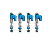 Accessori Auto Rc Per Axial Per SCX24 90081 1/24 4 Pezzi 32 Mm Ammortizzatore In Alluminio Smorzatore RC Auto Micro Crawler Parti Di Aggiornamento(Blue)