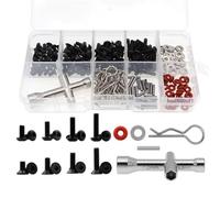 Accessori Auto Rc Per HSP Per Unlimited D3 D4 XIS 1/10 271 Pezzi In Metallo Completo Di Viti Per Auto Cassetta Degli Attrezzi Accessori Per L'aggiornamento Del Telecomando