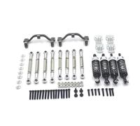 Accessori Auto Rc Per JJRC Per FeiYu Per Henglong Per WPL C14 C24 1/16 Auto Telecomandata Guarnizione Di Aggiornamento In Metallo Tirante Per Kit Di Parti Ammortizzatore Sedile(Silver)