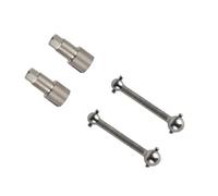 Accessori auto RC Per LDRC AE86 A86 A86P LD1803 LD1801 LD1804 A01 A02 1/18 Adattatore Mozzo Esagonale Ruota Anteriore Albero Trasmissione Posteriore Parti Aggiornamento RC Accessori(Rear Drive Shaft)